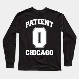 Patient Zero Zombie Chicago - White Long Sleeve T-Shirt